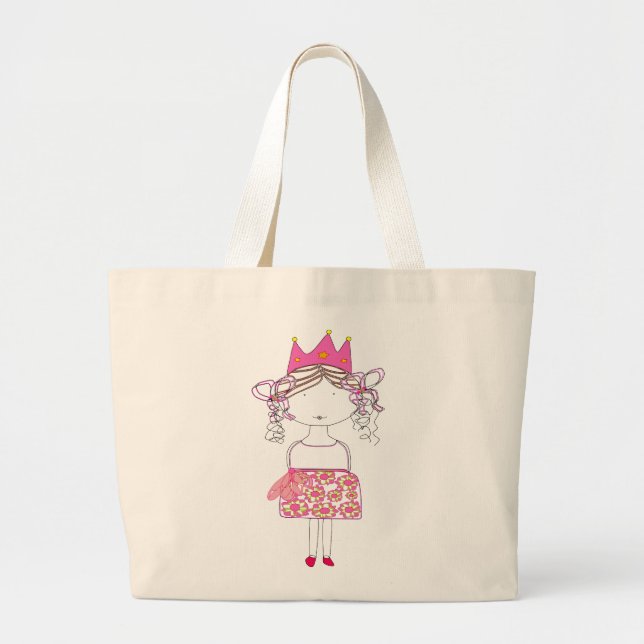 Bolsa Tote Grande Princesa Doll (Frente)