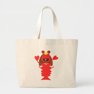 Bolsa Tote Grande Princesa Lagosta