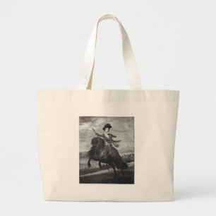 Bolsa Tote Grande Príncipe Balthasar a cavalo por Velazque