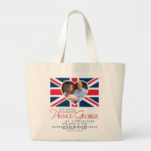Bolsa Tote Grande Príncipe George - William & Kate