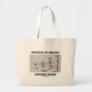 Bolsa Tote Grande Processo de interior em curso da meiose