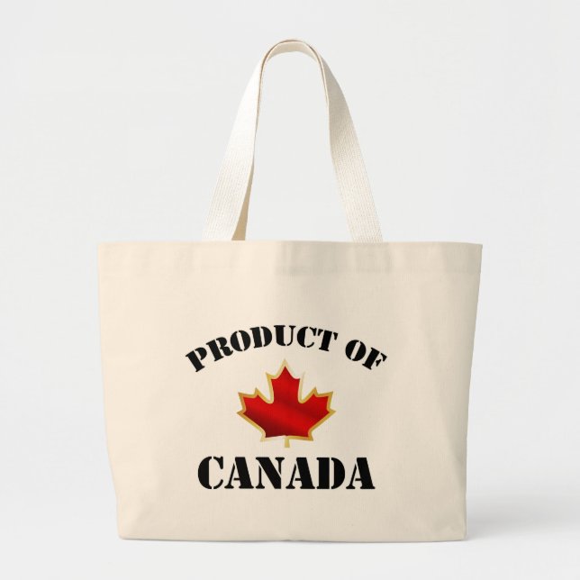 Bolsa Tote Grande Produto do Canadá (Frente)