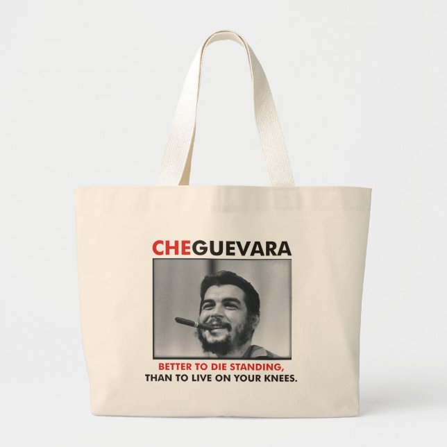 Bolsa Tote Grande Produtos & design de Che Guevara! (Frente)