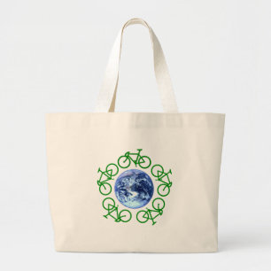 Bolsa Tote Grande Produtos do reciclar da bicicleta