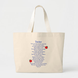 Bolsa Tote Grande Professor