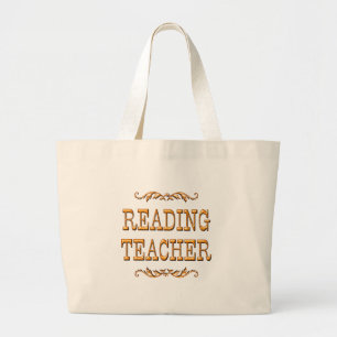 Bolsa Tote Grande Professor de leitura