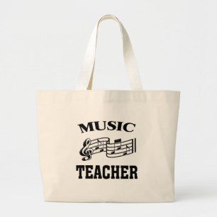 BOLSA TOTE GRANDE PROFESSOR DE MÚSICA