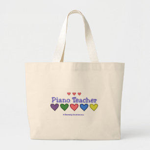 Bolsa Tote Grande Professor de piano GH