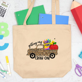 Bolsa Tote Grande Professora que me liga, adicione seu nome