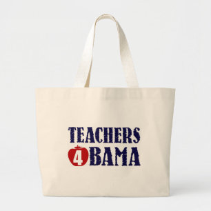 Bolsa Tote Grande Professores 4 Obama