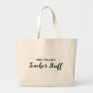 Bolsa Tote Grande Professores Coisa Saco