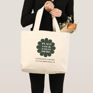 Bolsa Tote Grande Promocional de logotipo da empresa personalizado