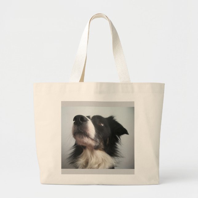 Bolsa Tote Grande Pronto e esperando! (Frente)