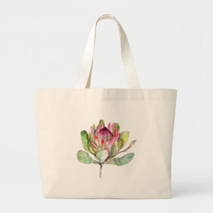 Bolsa Tote Grande Protea Flor