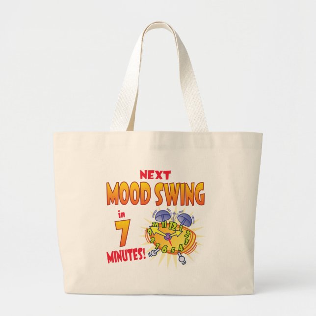Bolsa Tote Grande Próximo balanço de humor (Frente)