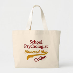 Bolsa Tote Grande Psicólogo da escola psto pelo café