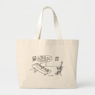 Bolsa Tote Grande Psicólogo de lingüeta