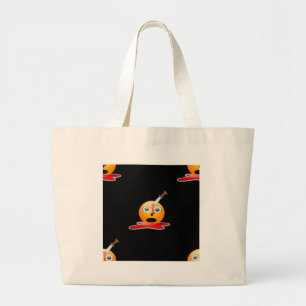 Bolsa Tote Grande psicopata emoji