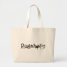 Bolsa Tote Grande Pugaholic