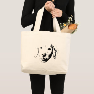 Bolsa Tote Grande Pup Comic Carry