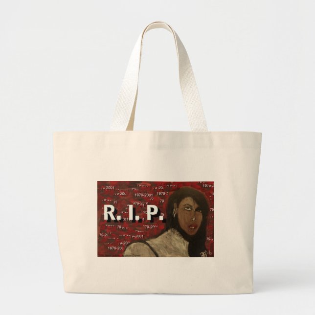BOLSA TOTE GRANDE Q.E.P.D. (Frente)