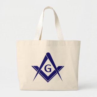 Bolsa Tote Grande Quadrado & compassos modernos