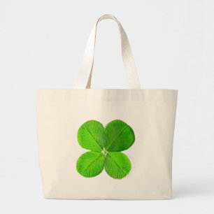 Bolsa Tote Grande Quatro Folhas De Pé O MUSEUM Zazzle Dons