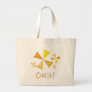 Bolsa Tote Grande Queijo!
