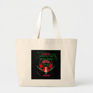 Bolsa Tote Grande Quênia Feliz Sem Problemas.