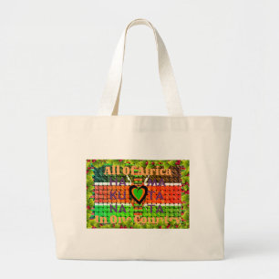 Bolsa Tote Grande Quênia Hakuna Matata