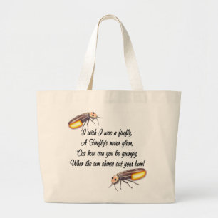 Bolsa Tote Grande Queria ser um Firefly