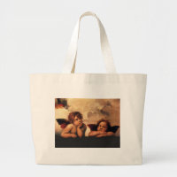 Querubins Sistine Madonna de Raphael 2 anjos