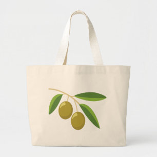 Bolsa Tote Grande Ramo de azeitona
