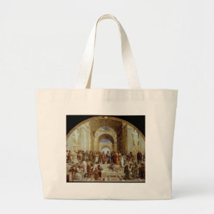 Bolsa Tote Grande Raphael "a escola de Atenas" (cerca de 1511)