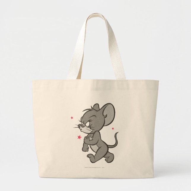 Bolsa Tote Grande Rato 1 de Tom e Jerry Tough (Frente)