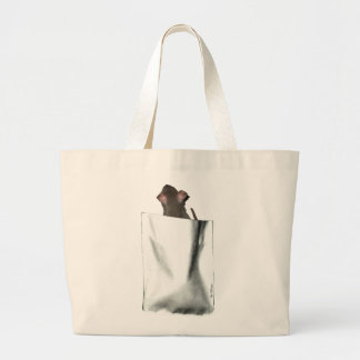 Bolsa Tote Grande Rato de bolso (cara)