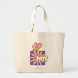 Bolsa Tote Grande Rato do néon de Jerry