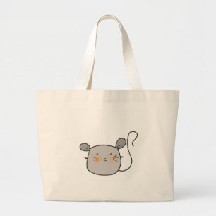 Bolsa Tote Grande rato do rato
