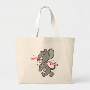 Bolsa Tote Grande Rato resistente 3 de Tom e de Jerry