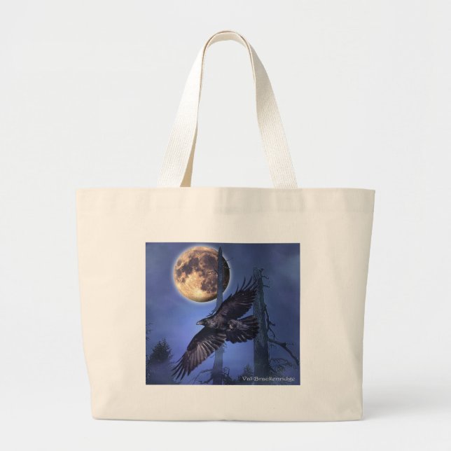 Bolsa Tote Grande RAVEN MAGICK Gifts (Frente)