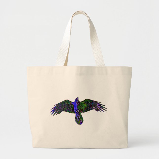 Bolsa Tote Grande Raven Paint (Frente)