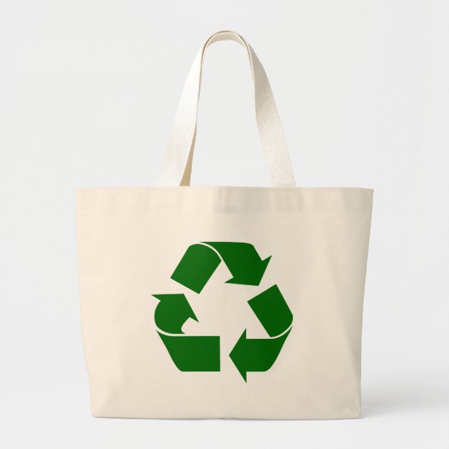 Bolsa Tote Grande reciclar (Frente)