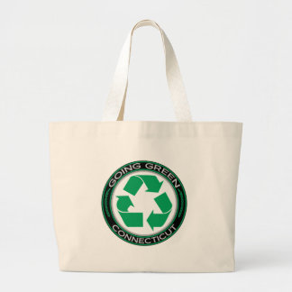 Bolsa Tote Grande Reciclar verde indo Connecticut
