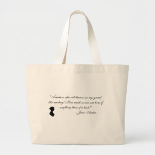 Bolsa Tote Grande Recordações de Jane Austen