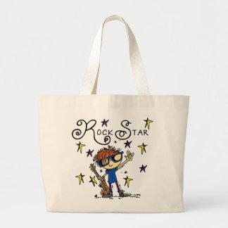 Bolsa Tote Grande Red Boy Rock Star