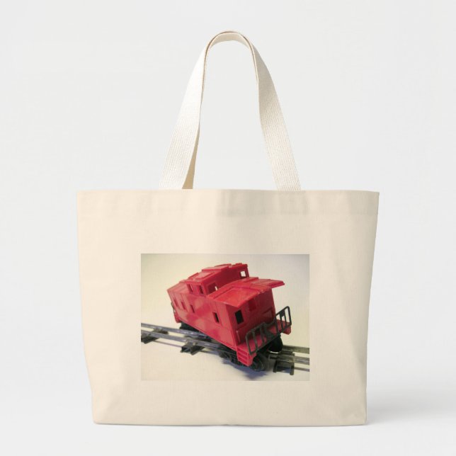Bolsa Tote Grande Red Caboose (Frente)