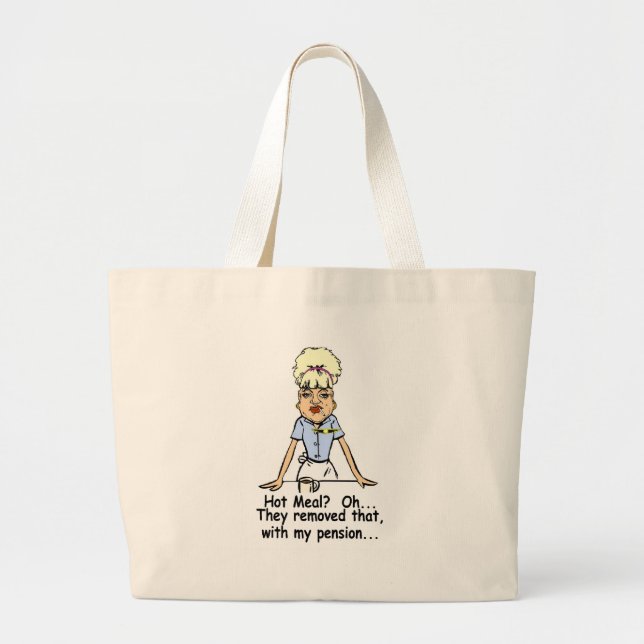 Bolsa Tote Grande refeição quente (Frente)
