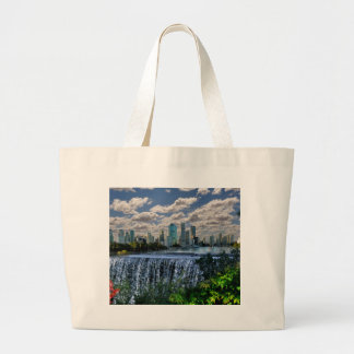 Bolsa Tote Grande REFLEXÕES de cachoeiras do rio da onça Brisbane