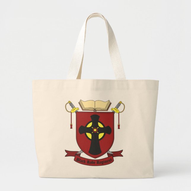 BOLSA TOTE GRANDE REGIME DE ROBAS NEGRAS (Frente)