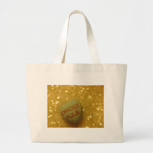 Bolsa Tote Grande Regra dos pintinhos